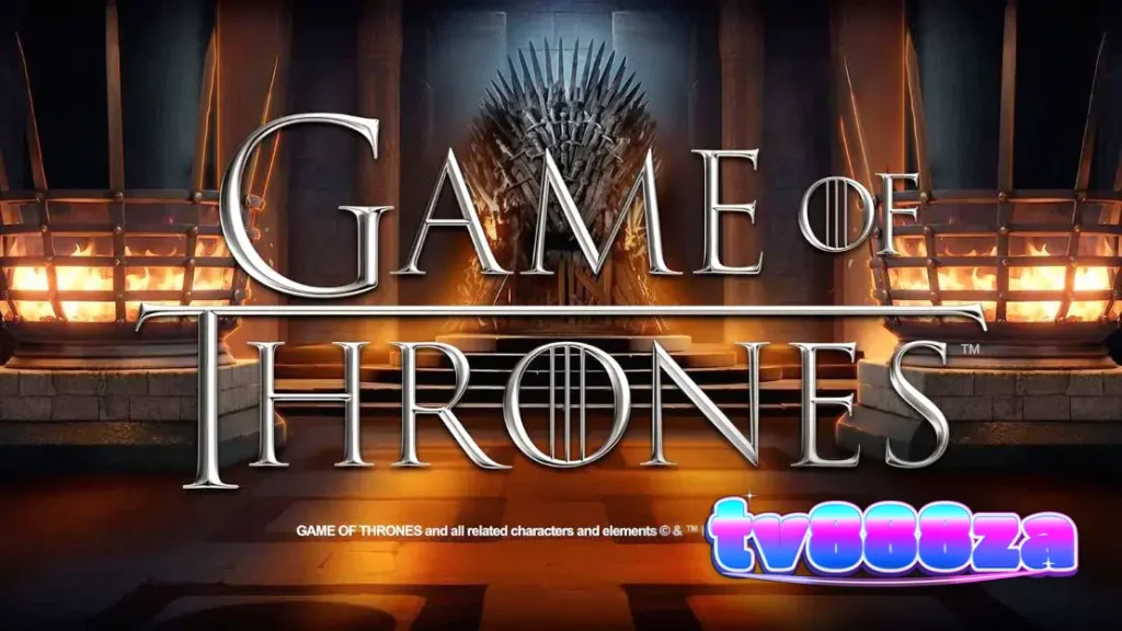 Tampilan visual slot Game of Thrones dengan elemen sigil keluarga besar